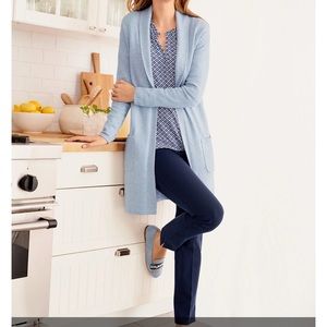 TALBOTS CHATHAM ANKLE PANTS - Navy Blue